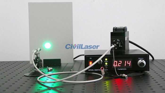 515nm 520nm fiber coupled laser